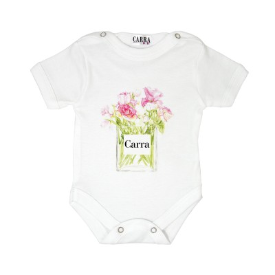 Carra Flowervase бебешко боди 